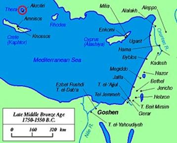 Bronze Age Map