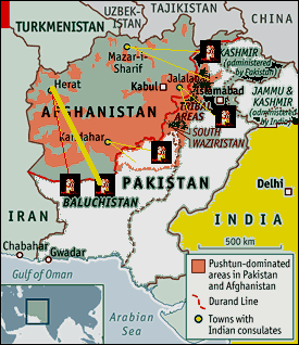 Indian Consulates-dens of inequity in Afghanistan supporting terror in Pakistan