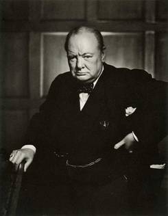 Sir Winston Churchill, B. Nov. 30, 1874 - D. Jan. 24, 1965