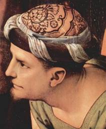 Joseph of Arimathea by Pietro Perugino. A detail from a larger work.