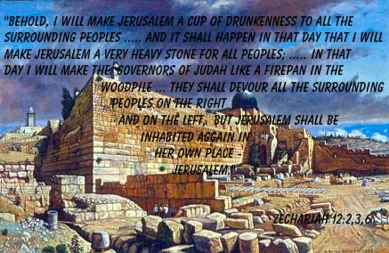 Zechariah 12 verse 2,3,6