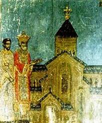 Iberian King Mirian III established Christianity in Georgia as the official state religion in 327 AD
