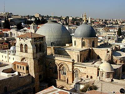 Church of Holy Sepulcher from Lutheran Tower