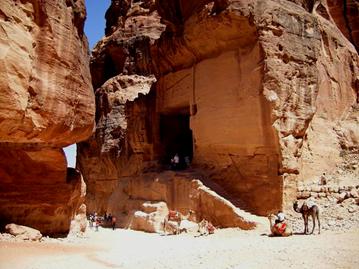 Excavations in Petra, Jordan.