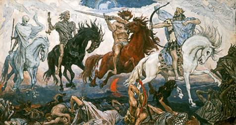 The Four Horsemen of the Apocalypse by Victor Vasnetsov
