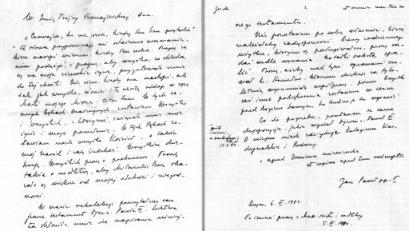 A copy of two pages of the original Polish hand-written testament of Pope John Paul II, as published by the Vatican daily L'Osservatore Romano, Thursday, April 7, 2005. The testament, which was made public on Thursday, was originally written on March 3, 1979, the year after he was elected, but contains additions as late as 2000. (AP Photo/Osservatore Romano)