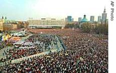 Warsaw mass for Pope John Paul II 