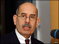 IAEA chief Mohamed ElBaradei