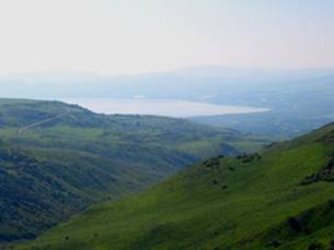 Sea of Galilee from Gamla