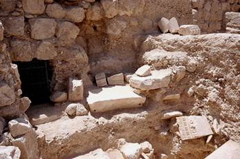 King Herod's tomb entrance